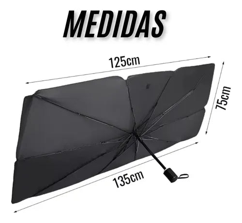 🛡️ Parasol Plegable para Parabrisas Protección