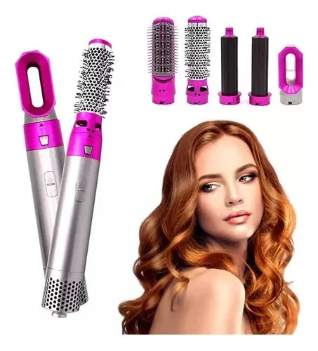 💇‍♀️ Secador de Pelo Rizador 5 en 1 K5  Profesional