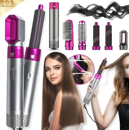 💇‍♀️ Secador de Pelo Rizador 5 en 1 K5  Profesional