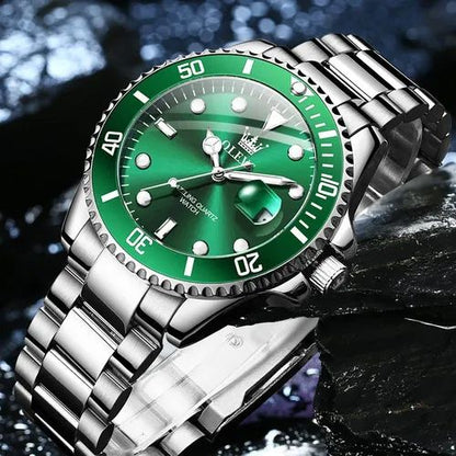 ⏱️ Reloj de Negocios Elegante de Acero Inoxidable