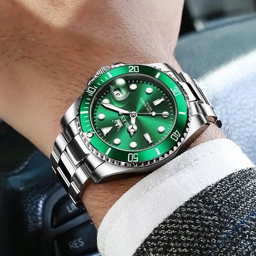 ⏱️ Reloj de Negocios Elegante de Acero Inoxidable