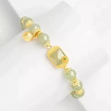 💚 Pulsera de Jade Hotan  Elegancia
